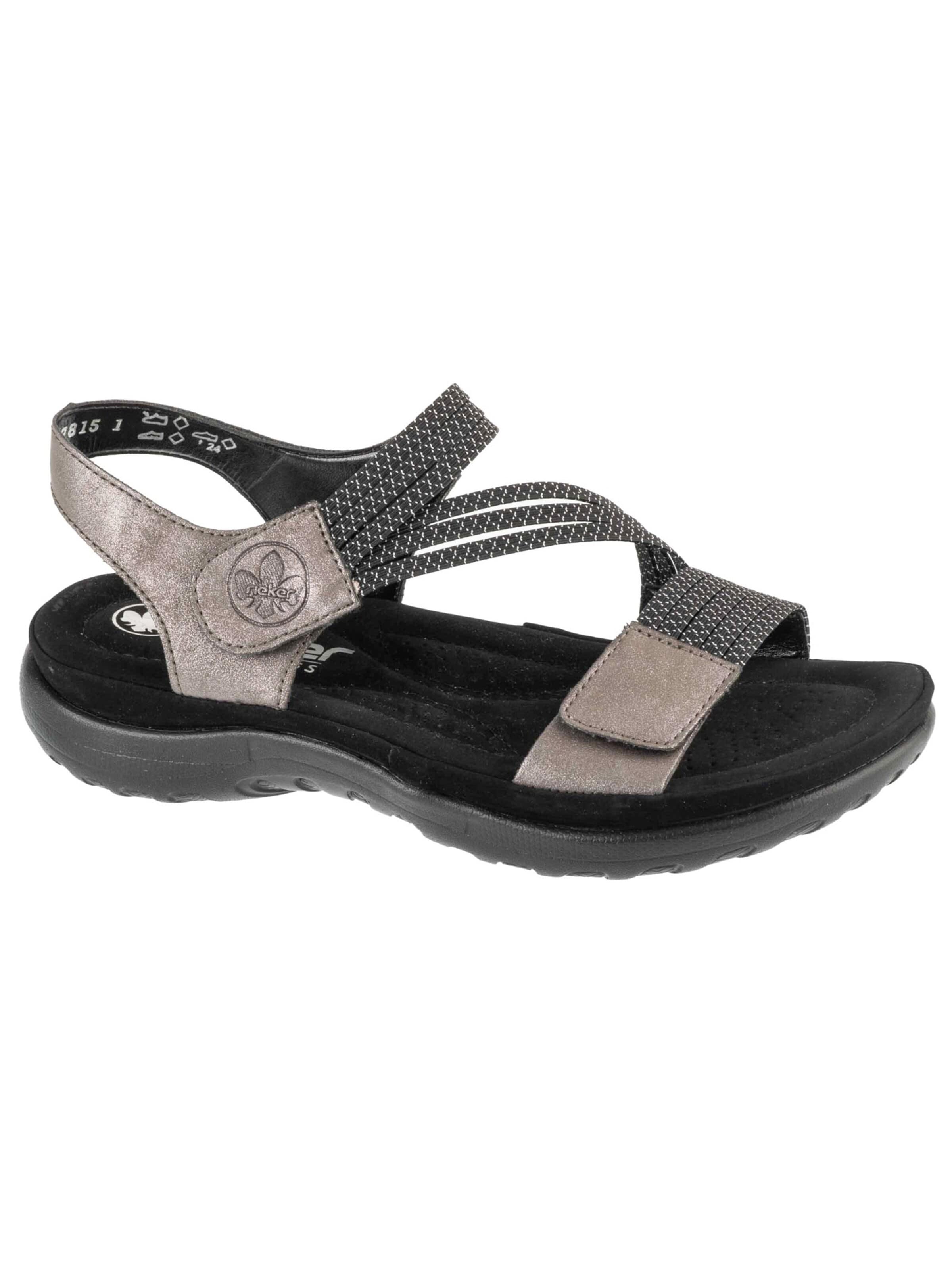 Rieker Sandal 'Rieker Sandals 64870' in Grey: front