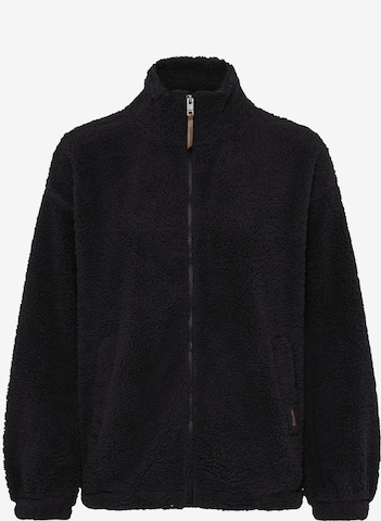 Oxmo - Casaco em moletão ' OXBERINA ' em preto: frente