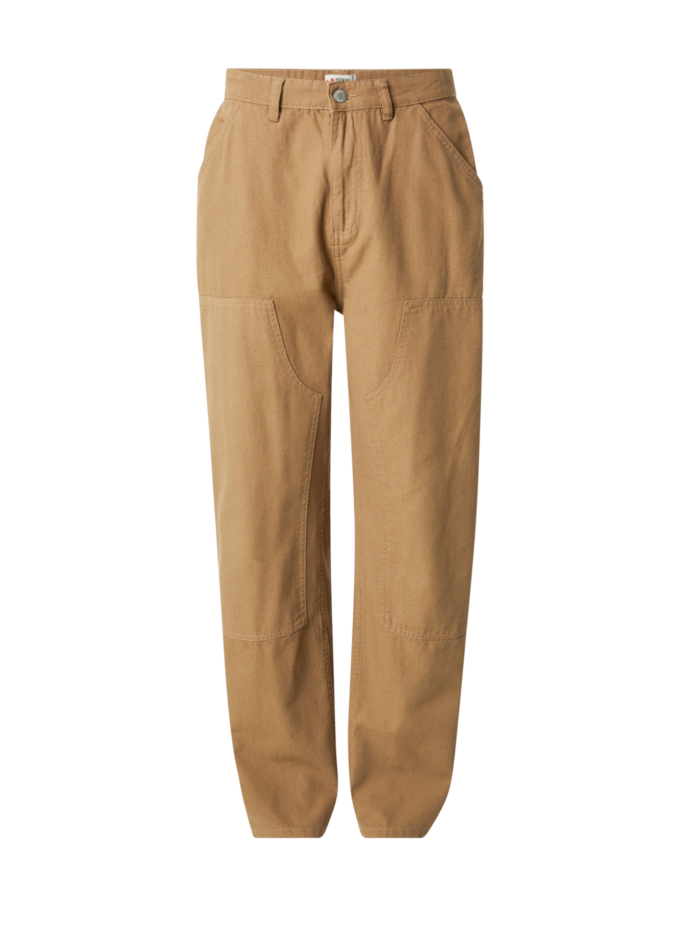 regular Pantaloni di Denim Project in marrone: frontale