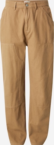 Denim Project Regular Housut värissä ruskea: etupuoli