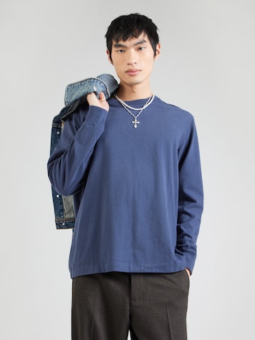 Abercrombie & Fitch Koszulka w kolorze niebieski: przód