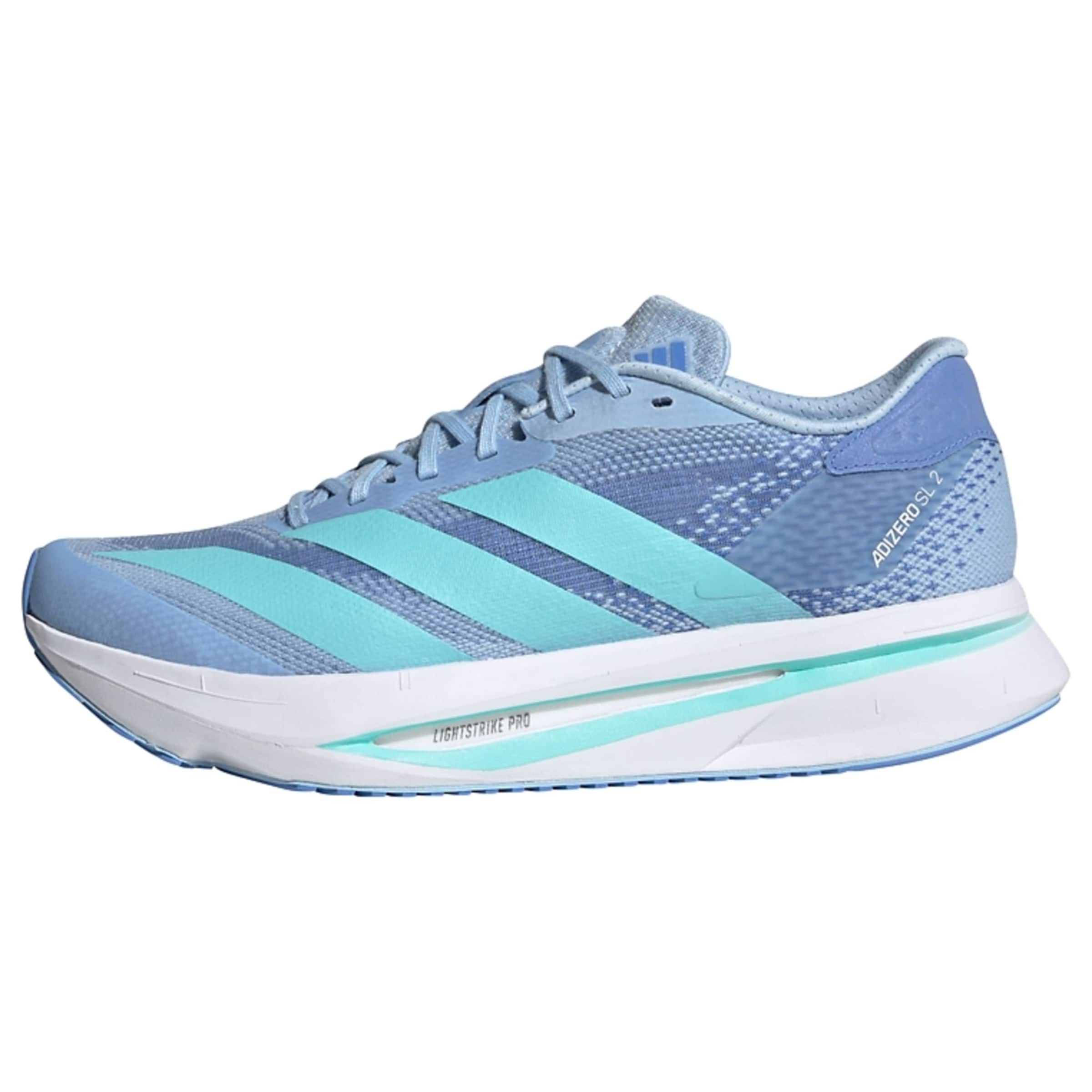 Chaussure de course 'Adizero SL2' ADIDAS PERFORMANCE en bleu : devant