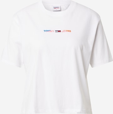 T-shirt TOMMY HILFIGER en blanc : devant