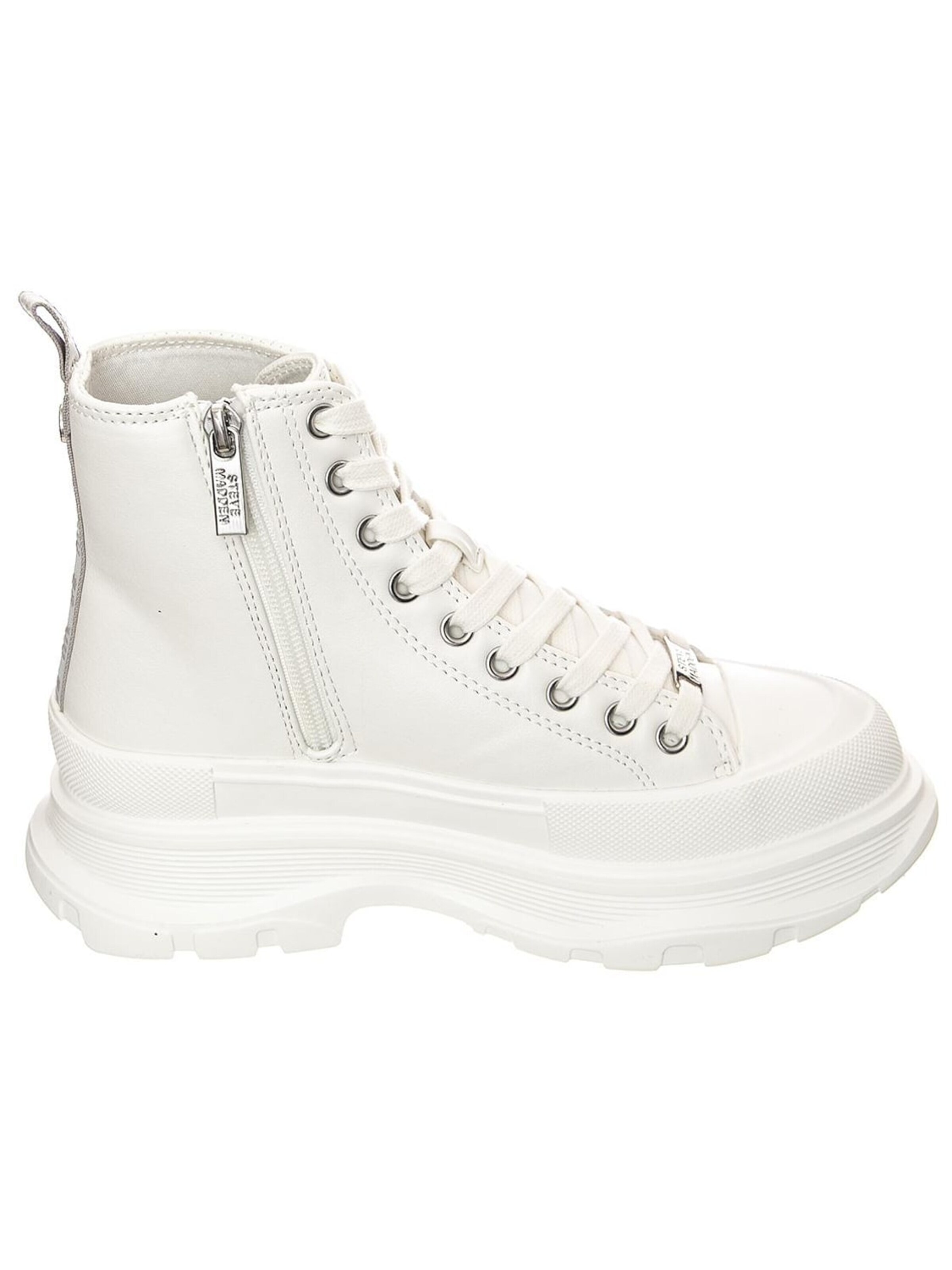 Stivale stringato 'Captor' di STEVE MADDEN in bianco