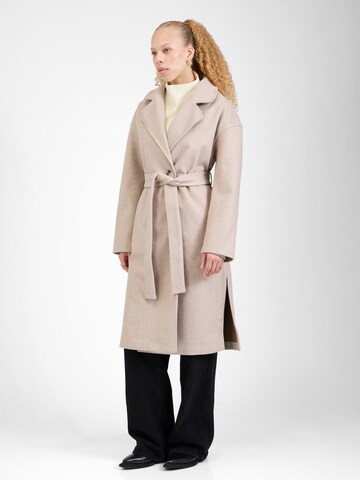 VILA Tussenmantel 'VISolo' in Beige: voorkant
