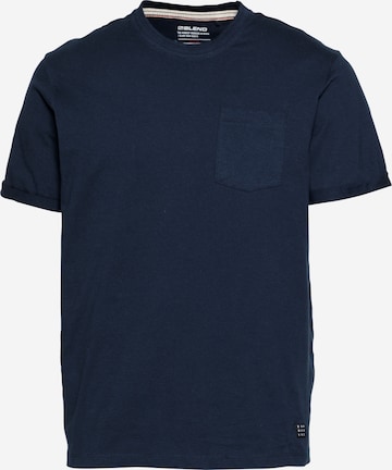 T-Shirt 'Nasir' BLEND en bleu : devant