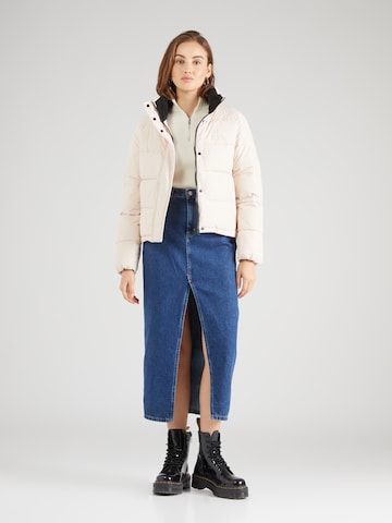 Calvin Klein Jeans Zimska jakna | bež barva