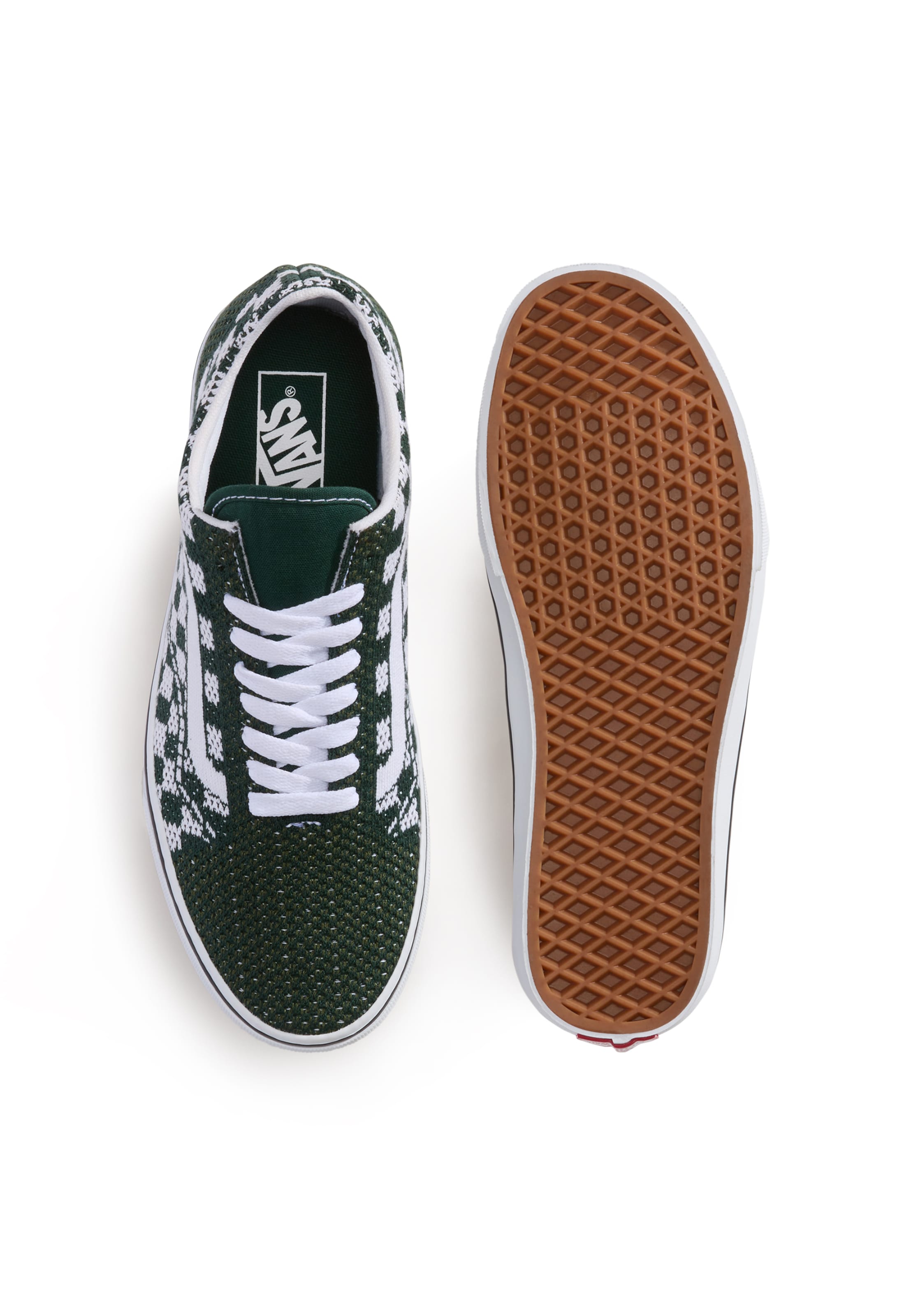 VANSNiske tenisice 'Old Skool' - zelena boja