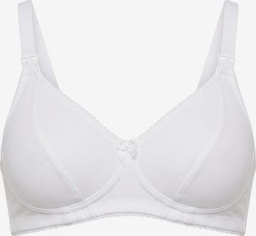 ALISA - Sujetador de lactancia 'DO07' en blanco: frente