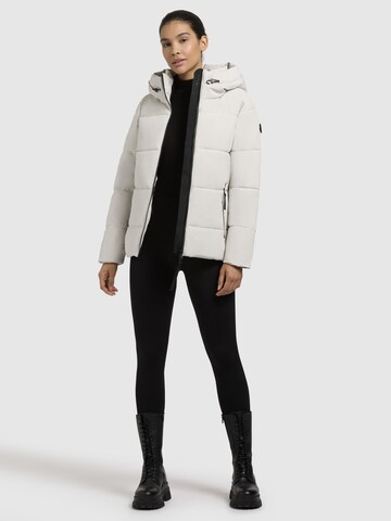 khujo Jacke 'Fanc2-YM' in Beige