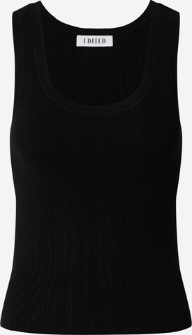 EDITED Knitted Top 'Maura' in Black: front