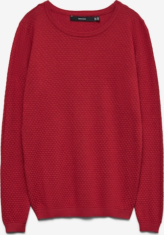 VERO MODA Pullover 'VMCare' in Rot: Vorderseite