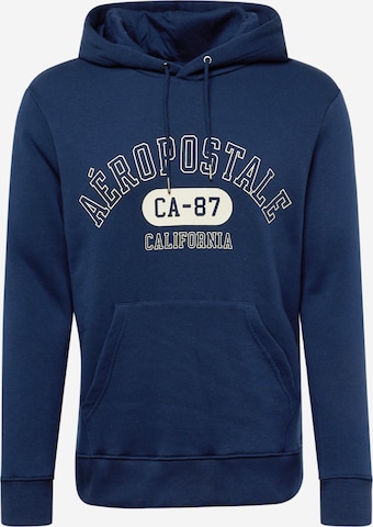AÉROPOSTALE Sweatshirt 'CALIFORNIA' in Blauw: voorkant
