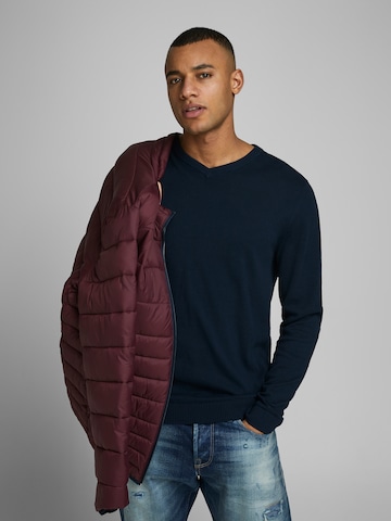 JACK & JONES Svetr – modrá