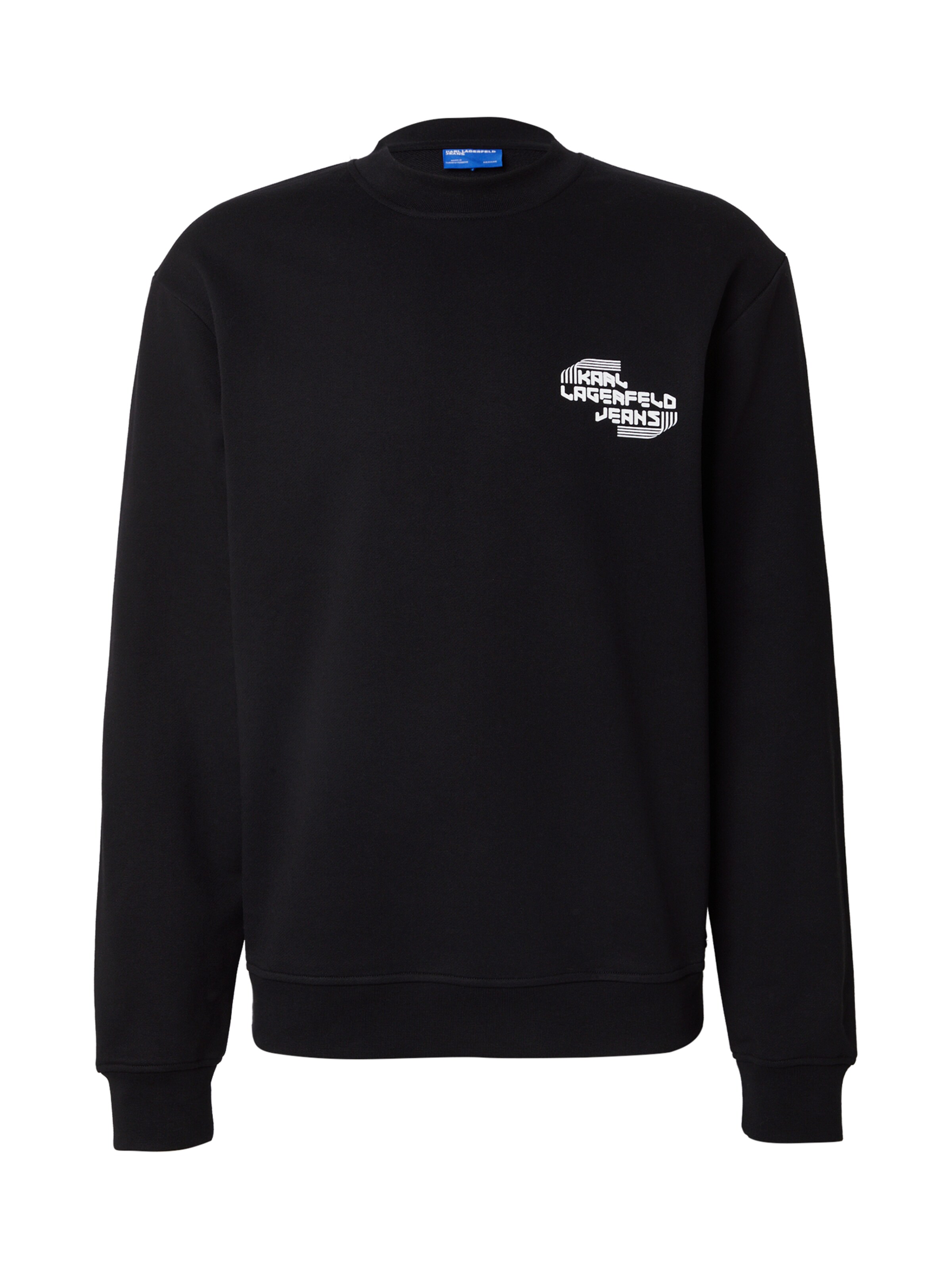 KARL LAGERFELD JEANS Свитшот в Черный: спереди