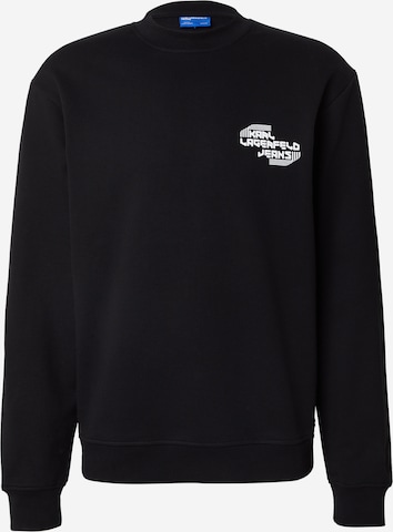 juoda KARL LAGERFELD JEANS Megztinis be užsegimo: priekis