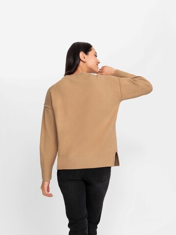 Pull-over heine en marron