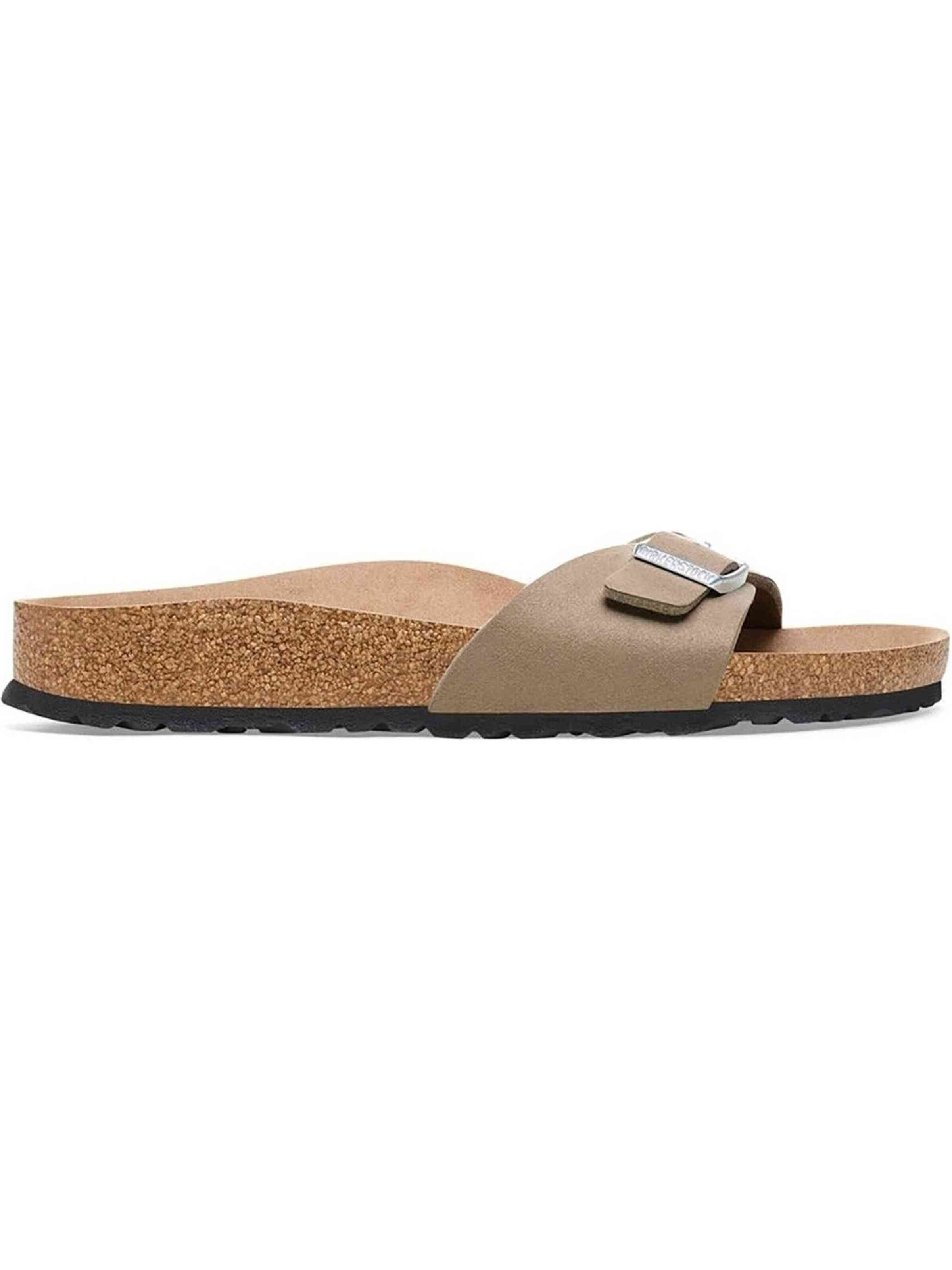 Sandales 'BIRKENSTCK Madrid SYN - Sandalias' BIRKENSTOCK en beige : devant