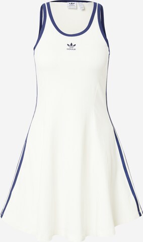 Rochie de la ADIDAS ORIGINALS pe alb: față