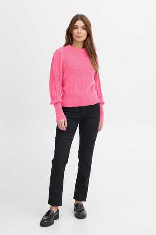 PULZ Jeans Pullover 'Amy' in Pink