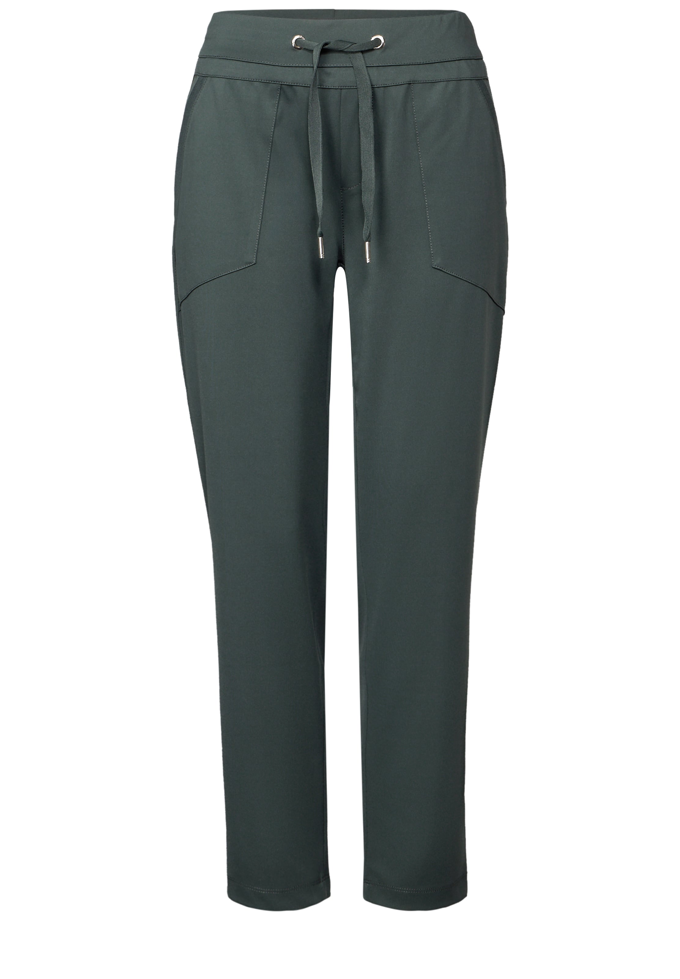 STREET ONE Pants in Green: front