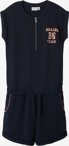 NAME IT Dungarees ' MALIBU TEAM ' in Blue: front