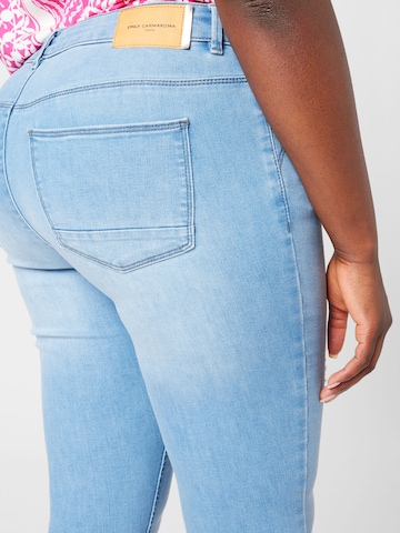 ONLY Carmakoma Skinny Jeans 'Karla' in Blue