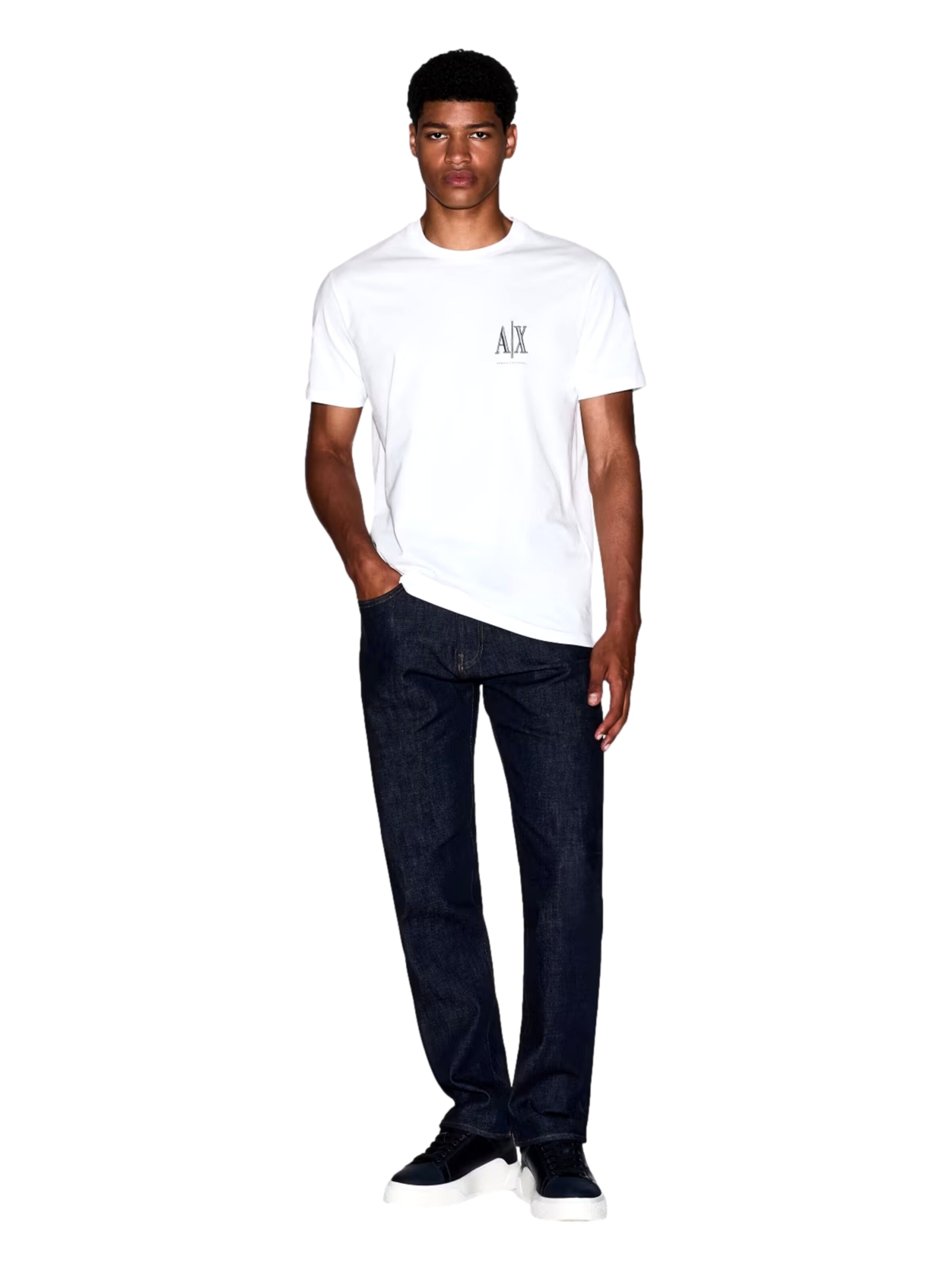 T-Shirt ARMANI EXCHANGE en blanc