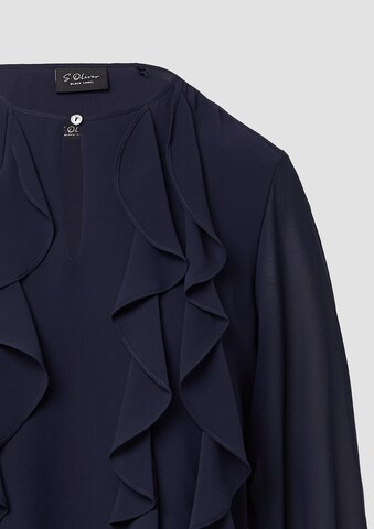 Chemisier s.Oliver BLACK LABEL en bleu