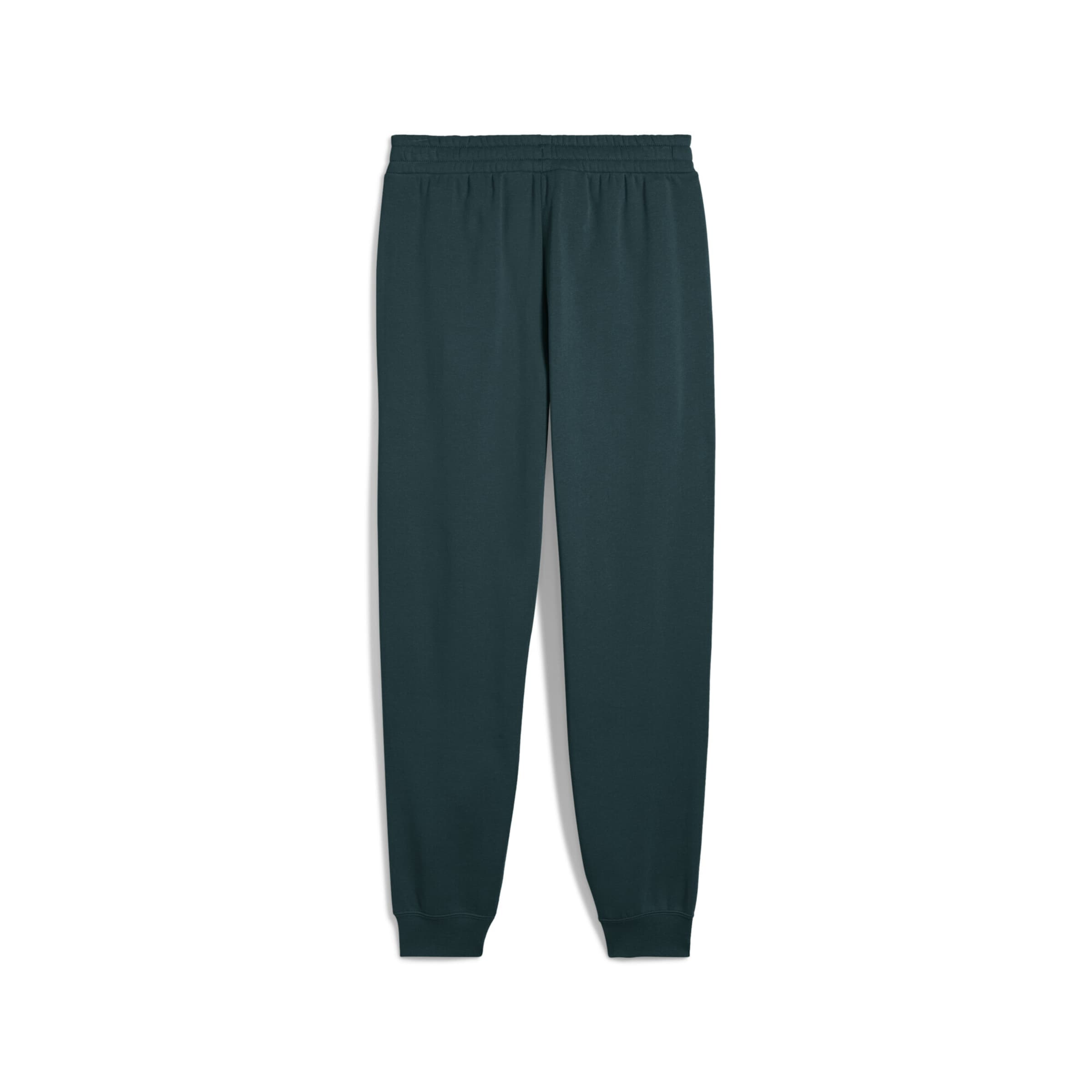 PUMA Tapered Workout Pants 'Essentials 2 No.1' in Green