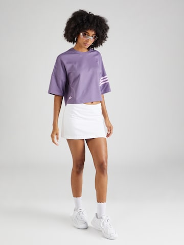 ADIDAS ORIGINALS - Camisa 'Adicolor Neuclassics' em roxo