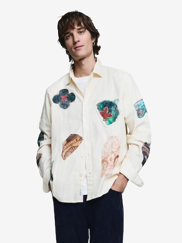 Desigual Regular Fit Paita värissä valkoinen: etupuoli