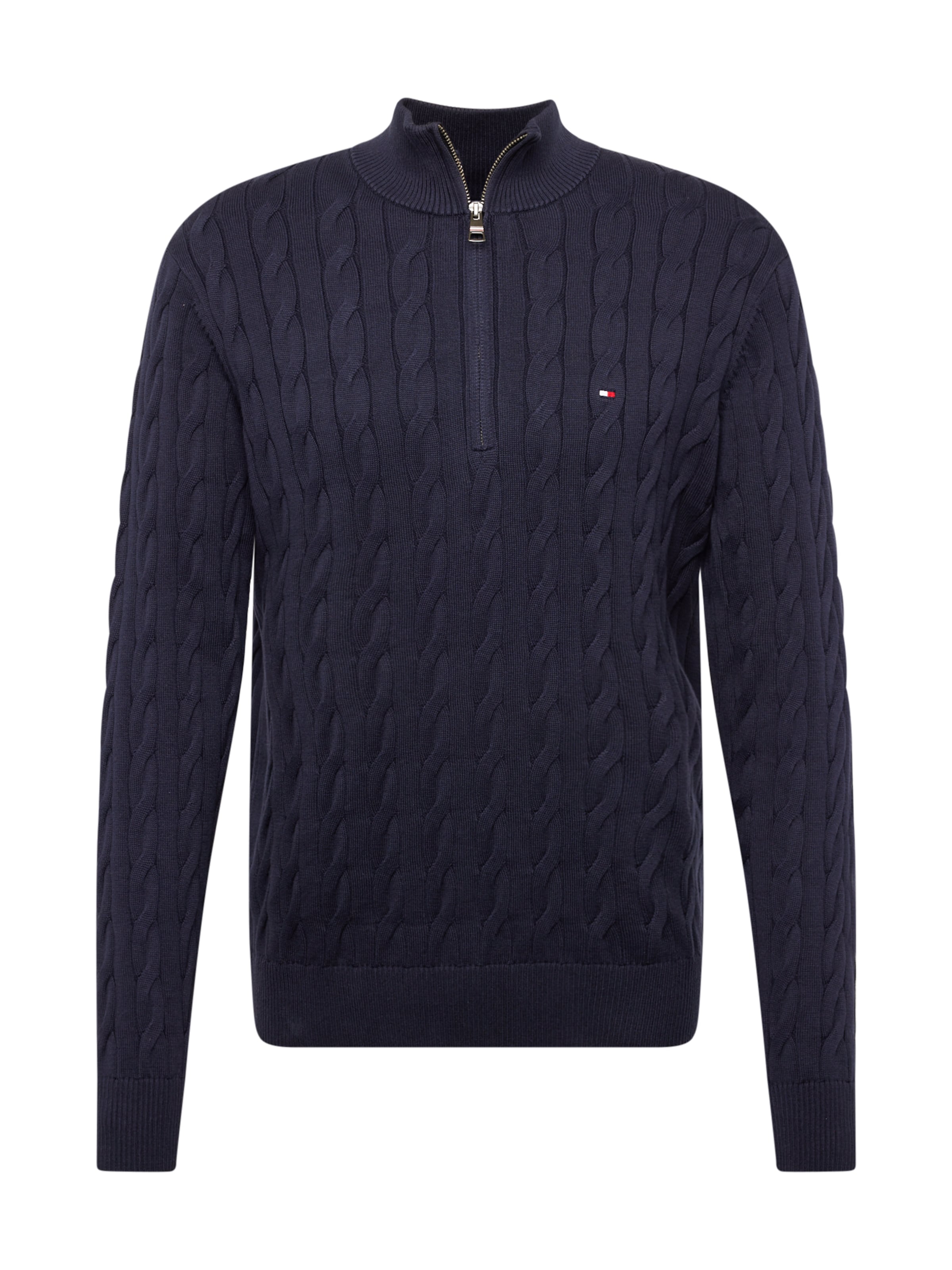 Pull-over 'Classic' TOMMY HILFIGER en bleu : devant