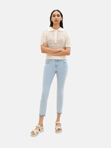 Coupe slim Jean 'Alexa' TOM TAILOR en bleu