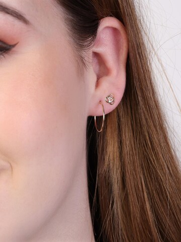 Boucles d'oreilles Lucardi en or