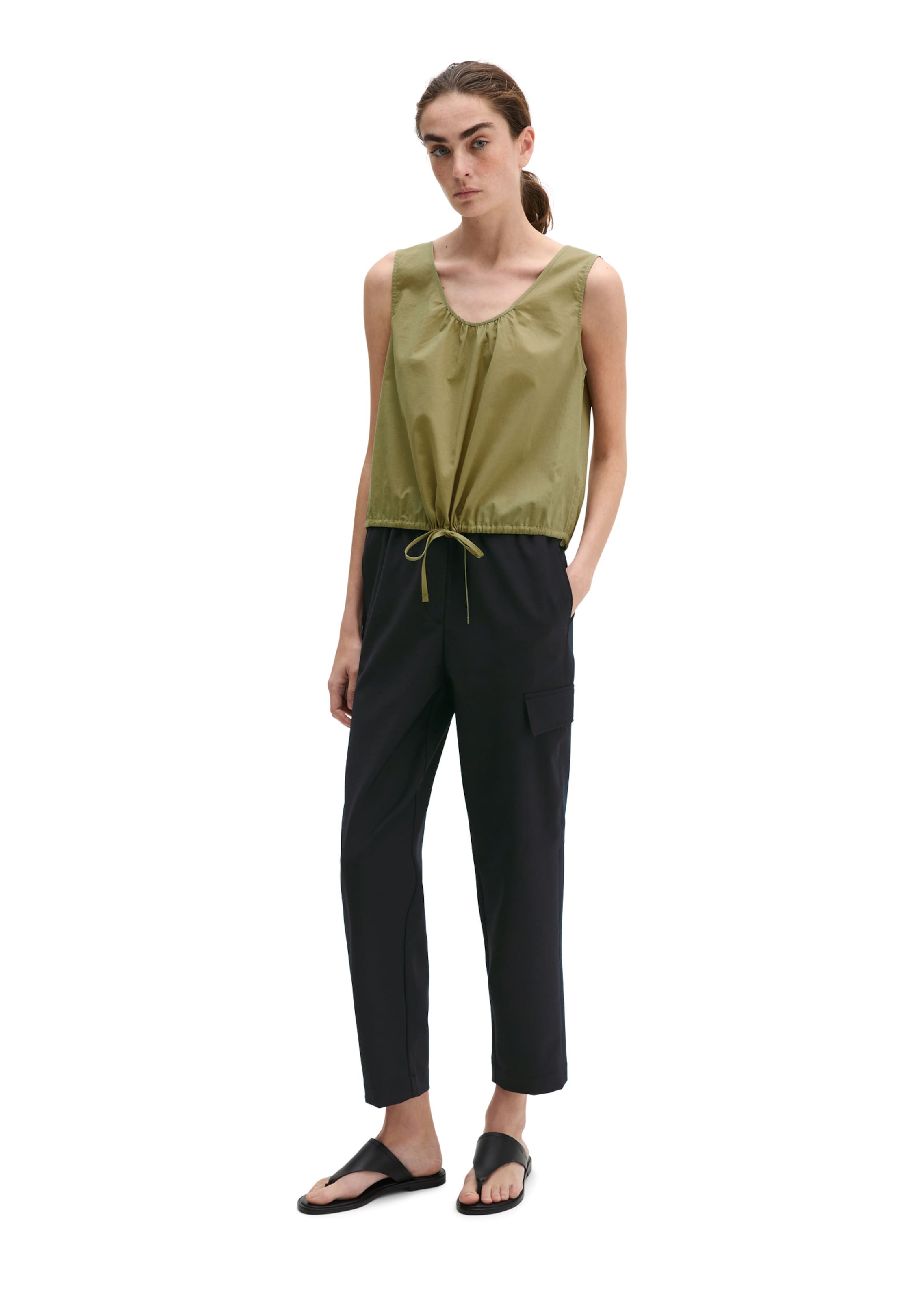 Marc O'Polo Bluse in Grün