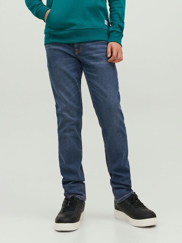 Jack & Jones Junior - Slimfit Vaquero 'Glenn' en azul: frente