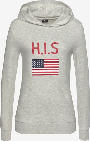 H.I.S Sweatshirt in Grau: Vorderseite