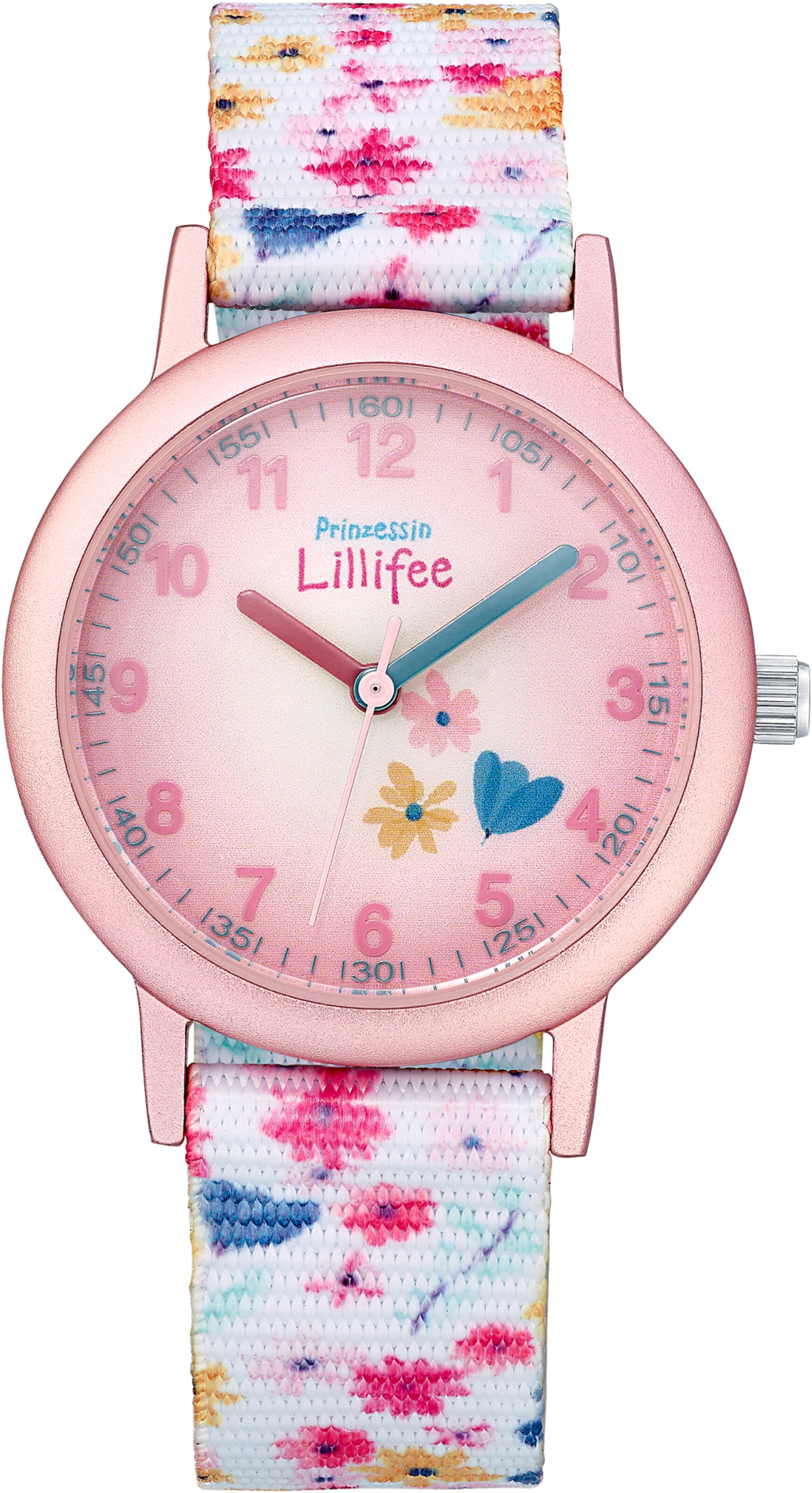 PRINZESSIN LILLIFEE Uhr in Pink: Vorderseite