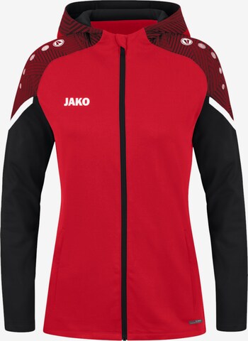 Veste de sport JAKO en rouge : devant