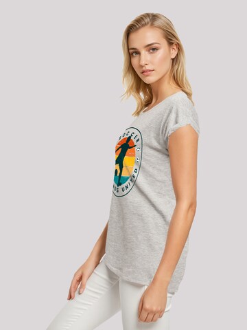 T-shirt 'Soccer Legends United' F4NT4STIC en gris