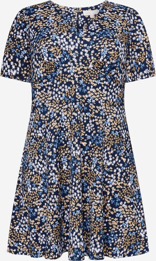 Michael Kors Plus Dress in Navy / Brown / White, Item view