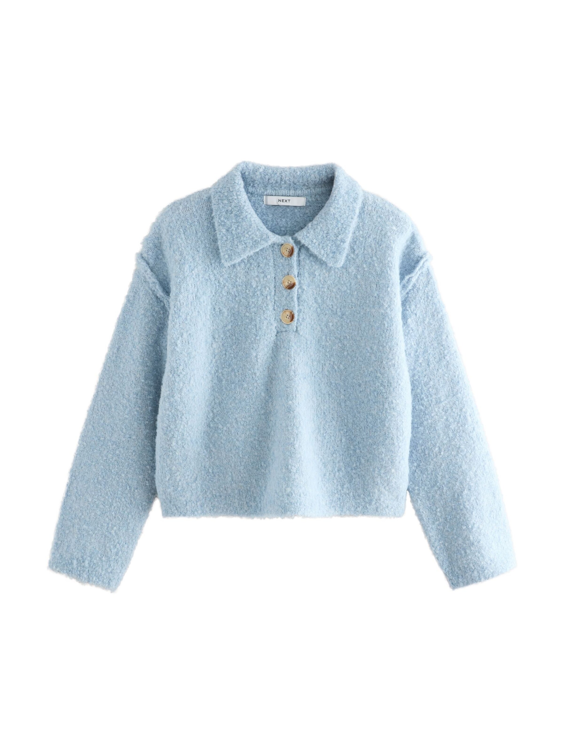 Next Sweter w kolorze niebieski: przód