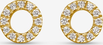 CHRIST Earrings in Yellow: front