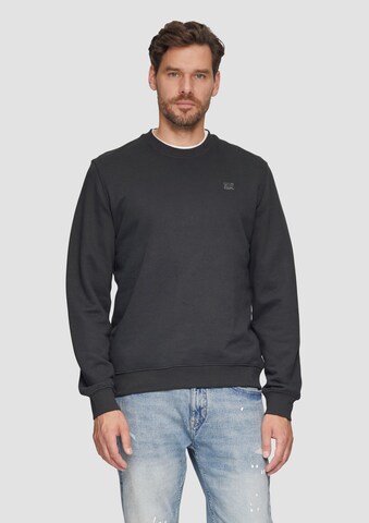 Sweat-shirt s.Oliver en gris : devant