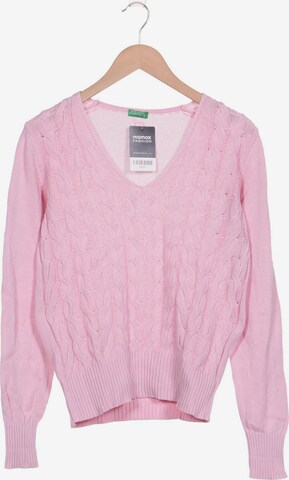 UNITED COLORS OF BENETTON Sweater & Cardigan in L in Pink: front