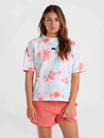 T-shirt 'Wow' O'NEILL en rose : devant