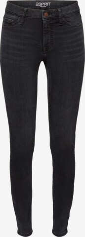 ESPRIT Skinny Jeans in Black: front