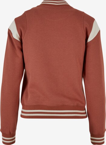 Urban Classics - Sudadera con cremallera en rojo