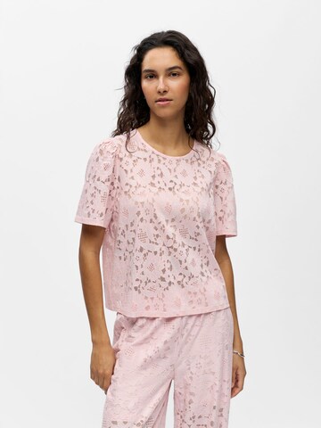 OBJECT Bluse 'OBJBianca' i lilla: forside